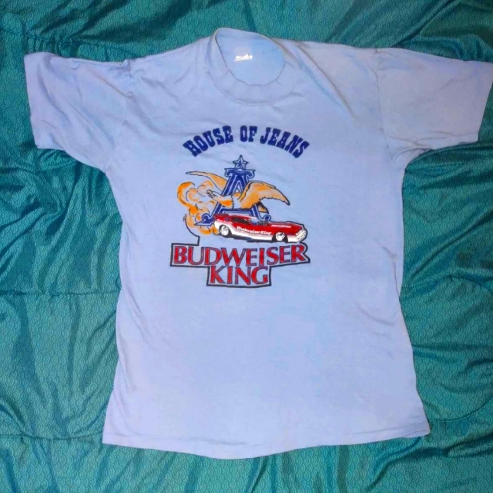 *Vintage Budweiser Kenny Bernstein T-shirt